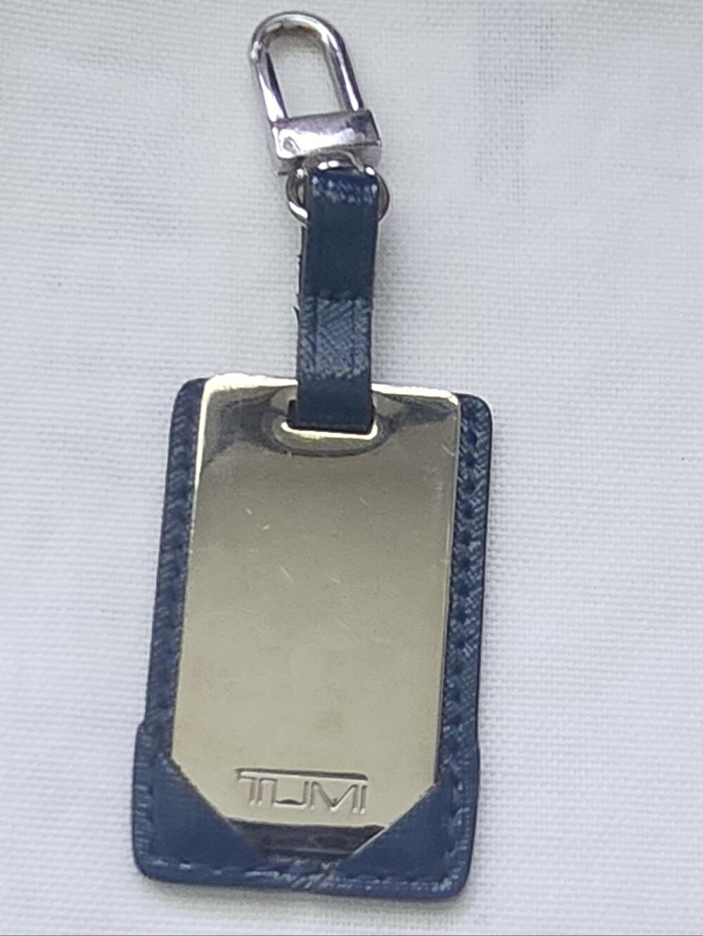 Tumi Luggage Hang Tag Navy Blue